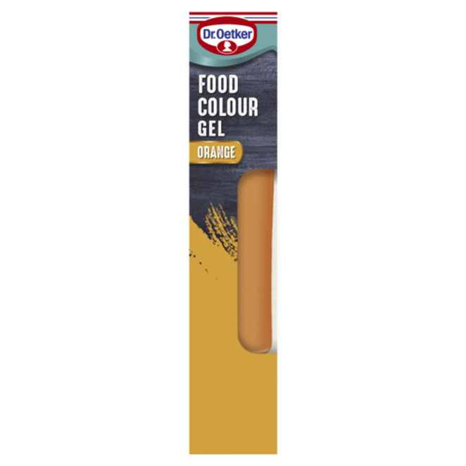 Dr. Oetker Extra Strong Orange Food Colour Gel