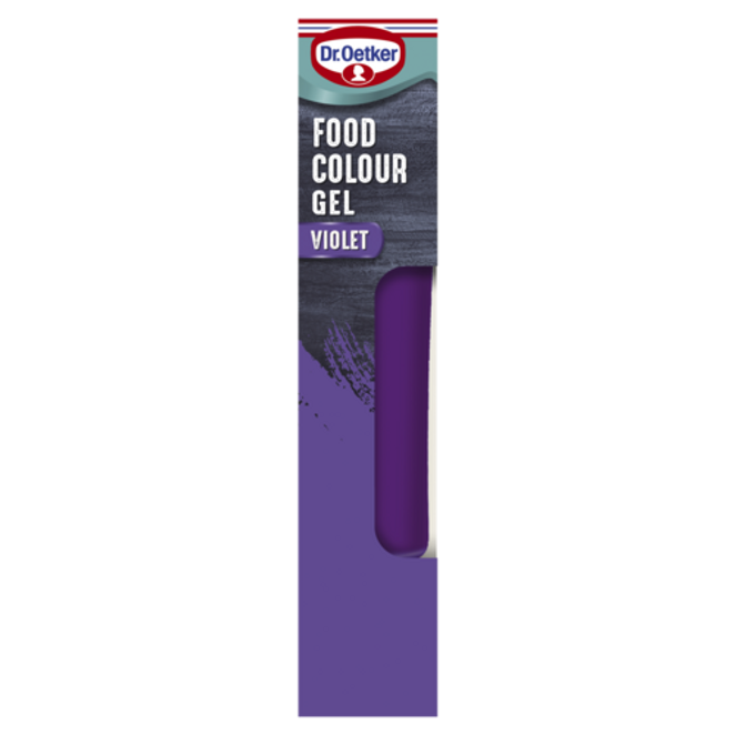 Dr. Oetker Extra Strong Violet Food Colour Gel