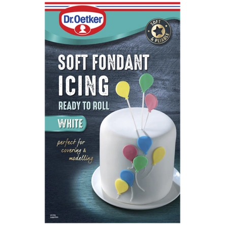 Dr. Oetker Ready to Roll White Fondant Icing (11 oz)