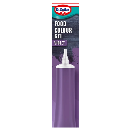 Dr. Oetker Violet Food Colour Gel (1/2 tsp)