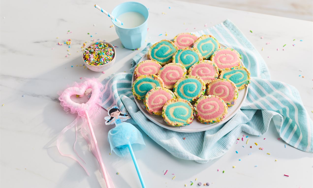 Colourful Pinwheel Cookies Recipe | Dr. Oetker