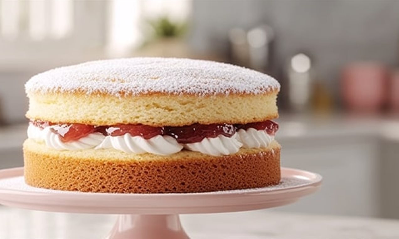 Victoria Sponge Cake Recipe | Dr. Oetker