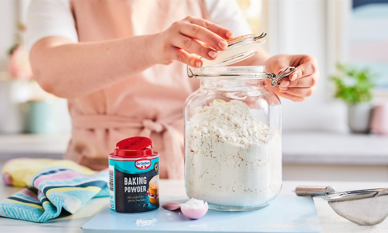 How to make self raising flour- in the text image