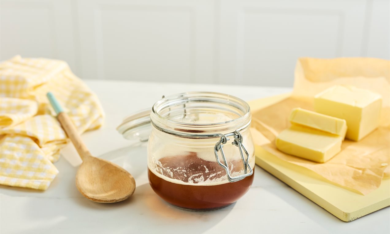 Brown butter storage