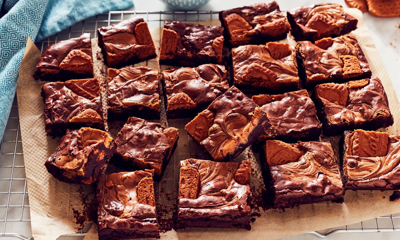 Biscoff® Brownie Recipe | Dr. Oetker