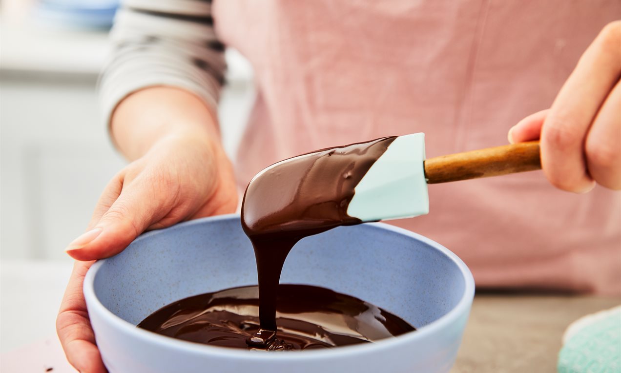 Melted chocolate