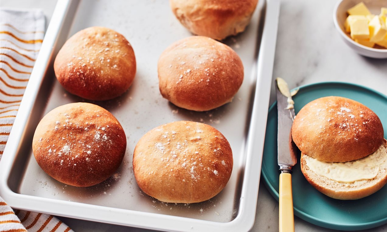 Picture - White Bread Rolls