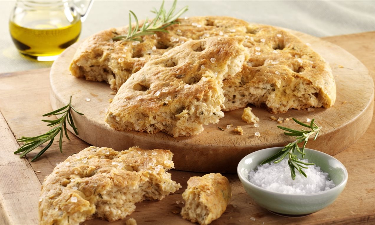 Vegan Rosemary Focaccia Recipe | Dr. Oetker