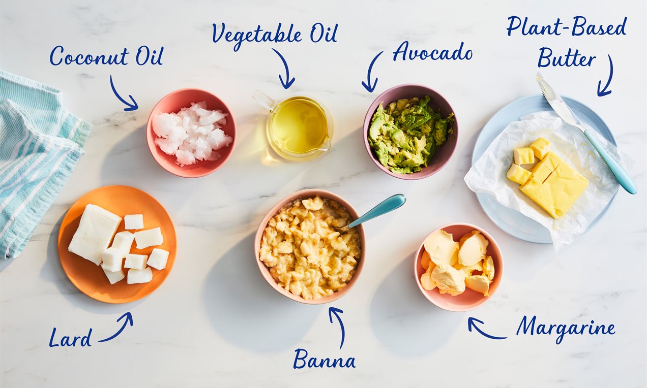 Butter swaps with text